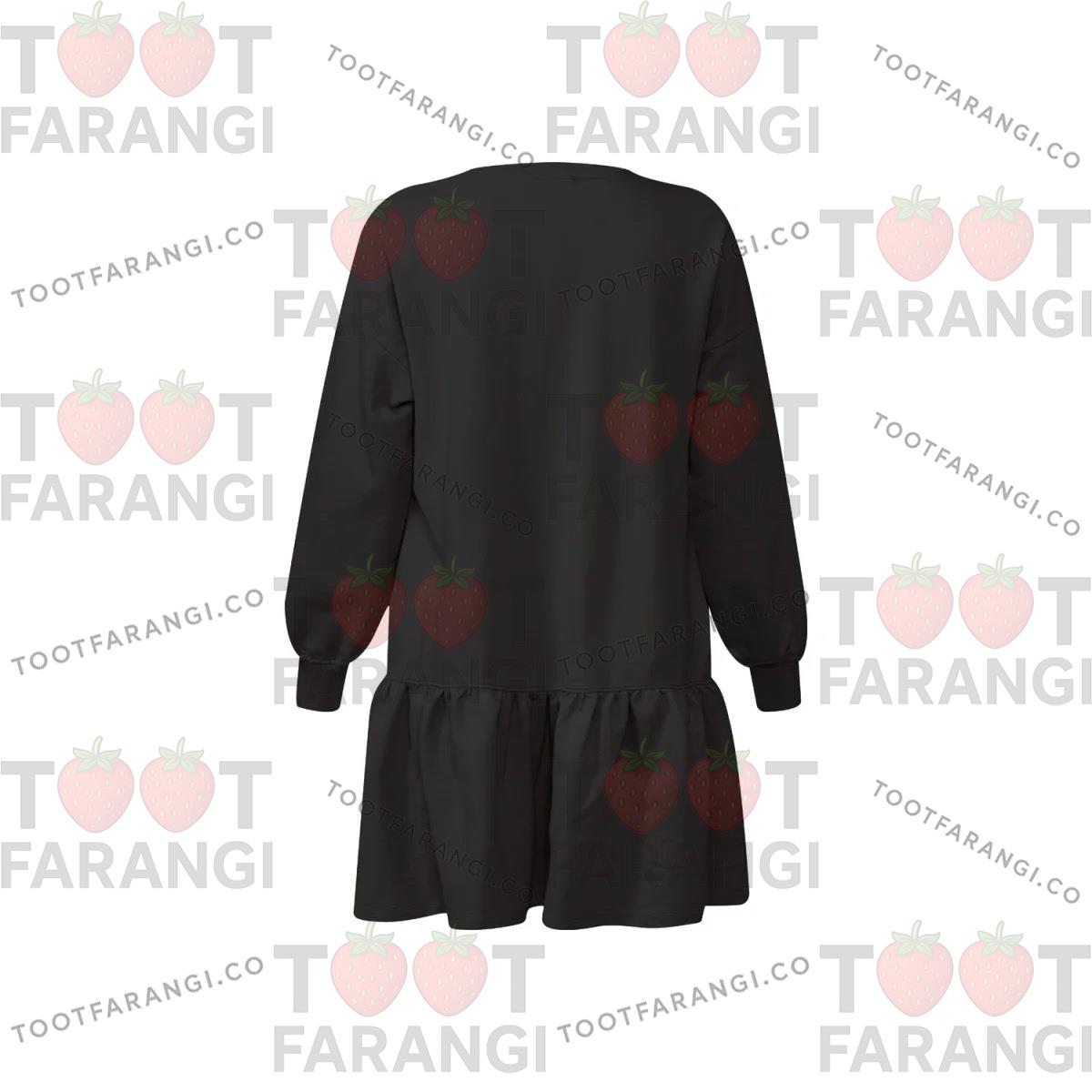 هودی بلند چین دار